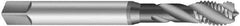 Emuge - 1-3/8 - 6 UNC 4 Flute 2B Modified Bottoming Spiral Flute Tap - Cobalt, Oxide Finish, 7.874" OAL, Right Hand Flute, Right Hand Thread, Series Enorm-VA - All Tool & Supply