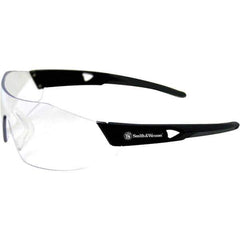 Smith & Wesson - Clear Lenses, Frameless Safety Glasses - Anti-Fog, Scratch Resistant, Polycarbonate Frame, Size Universal, Wrap Around - All Tool & Supply