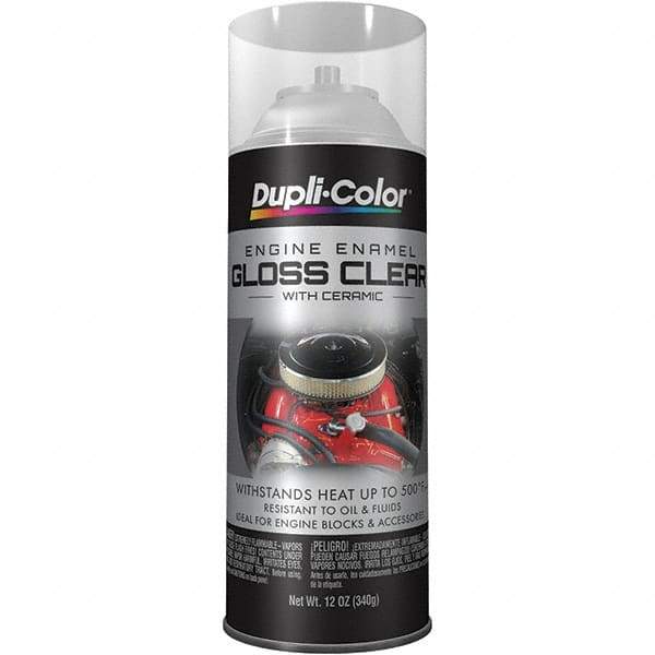 Krylon - 12 oz Clear Automotive Heat Resistant Paint - High Gloss Finish, Comes in Aerosol Can - All Tool & Supply