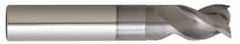 Niagara Cutter - 1/4" Diam 3 Flute Solid Carbide 0.01" Corner Radius End Mill - All Tool & Supply