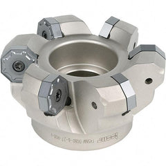 Iscar - 137mm Cut Diam, 40mm Arbor Hole, 5.5mm Max Depth of Cut, 45° Indexable Chamfer & Angle Face Mill - 8 Inserts, ONH.. Insert, Right Hand Cut, 8 Flutes, Series 16Mill - All Tool & Supply