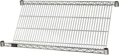 Quantum Storage - 1 Shelf Wire Shelving Unit - 48" Wide x 24" Deep x 1" High, - All Tool & Supply