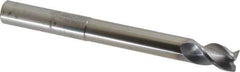 Niagara Cutter - 1/2", 3 Flute, Single End, Solid Carbide, 0.02" Corner Radius End Mill - 5" OAL, 40° Helix, Right Hand Flute, 5/8" LOC, Right Hand Cut, 3-1/8" Extended Reach - All Tool & Supply