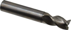 Niagara Cutter - 1/2", 3 Flute, Single End, Solid Carbide, 0.02" Corner Radius End Mill - 3" OAL, 40° Helix, Right Hand Flute, 5/8" LOC, Right Hand Cut, 1-1/8" Extended Reach - All Tool & Supply