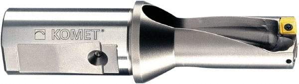 Komet - 1.89" Max Drill Depth, 3xD, 5/8" Diam, Indexable Insert Drill - 2 Inserts, 3/4" Shank Diam, Straight Shank - All Tool & Supply