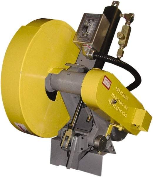 Kalamazoo - 14" Blade Diam, 1" Arbor Hole, Straight Dry Cut Chop & Cutoff Saw - 4,400 RPM, 5 hp, 220/440 Volts, 1 or 3 Phase - All Tool & Supply