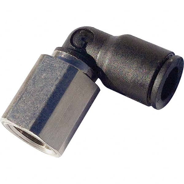 Legris - Plastic Push-To-Connect Tube Fittings Type: Female Elbow Tube Outside Diameter (mm): 8 - All Tool & Supply