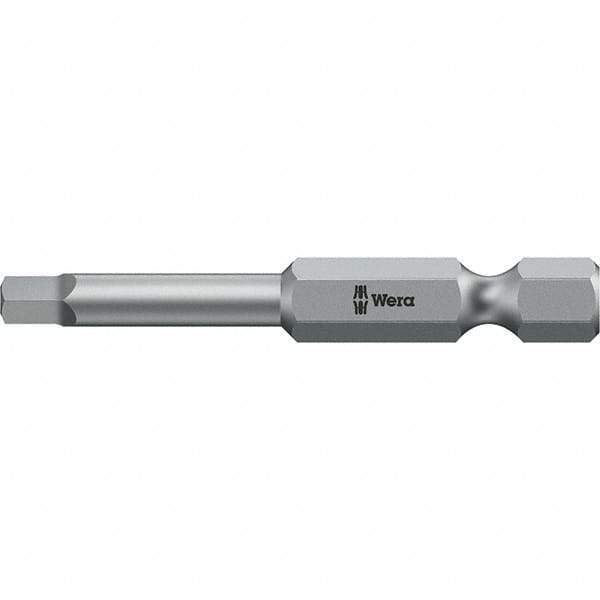 Wera - #2 Square Screwdriver Bit - 6" OAL - All Tool & Supply