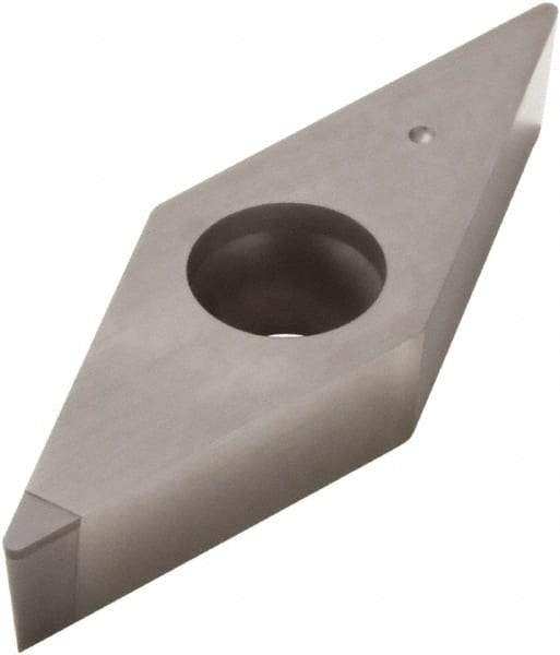 Seco - VBMW330.5 L1 Grade PCD20 Polycrystalline Diamond (PCD) Turning Insert - 35° Diamond, 3/8" Inscr Circle, 3/16" Thick, 0.0078" Corner Radius - All Tool & Supply