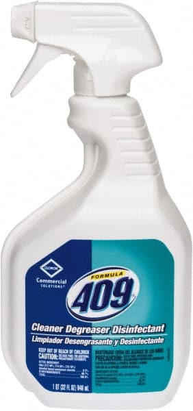 Cleaner: 32 gal Spray Bottle Liquid, Unscented