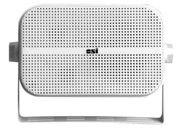 Speco - 65 Max Watt, Rectangular Plastic PA Speaker - Weather and Waterproof, 3-3/4 Inch Deep - All Tool & Supply