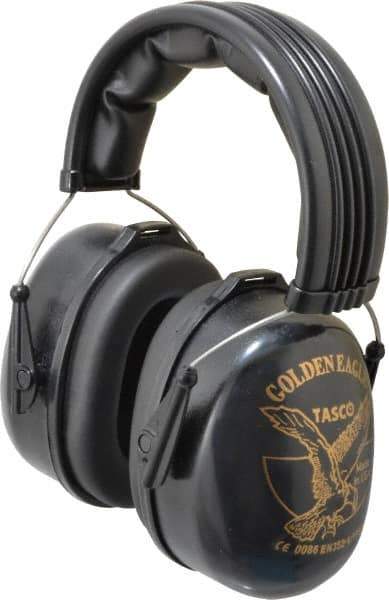 Tasco - Over the Head Black Foam Cushion Earmuffs - 29 NRR Rating - All Tool & Supply