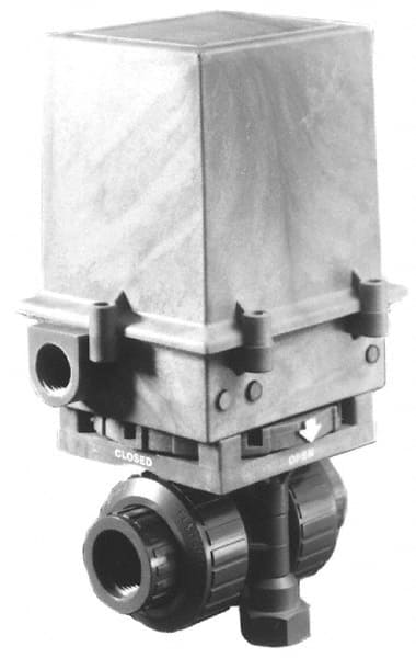 Plast-O-Matic - Actuated Ball Valves Actuator Type: Electric Pipe Size: 2 (Inch) - All Tool & Supply