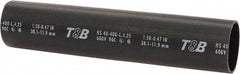 Thomas & Betts - 8" Long, 3:1, Polyolefin Heat Shrink Electrical Tubing - Black - All Tool & Supply