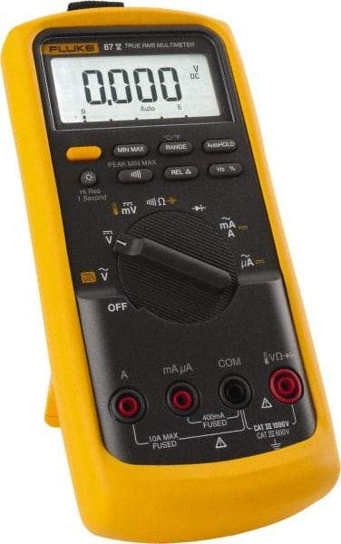 Fluke - 6 Piece, Electrical Test Equipment Combination Kit - 1,000 Volt Max - All Tool & Supply