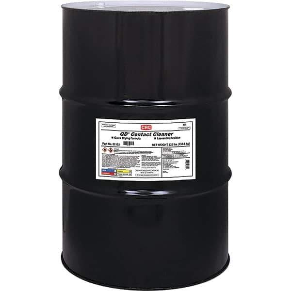 CRC - 55 Gallon Drum Contact Cleaner - 0°F Flash Point, 22,600 Volt Dielectric Strength, Flammable, Food Grade, Plastic Safe - All Tool & Supply