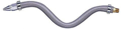 Guardair - Blow Gun Flexible Extension Hose - 1/4 NPT, 12" Long, Aluminum - All Tool & Supply