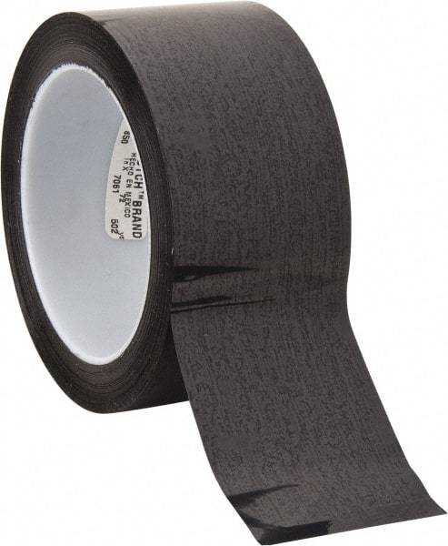 3M - 72 Yds. x 2", Black Polyester Film Tape - 850 Series, 1.9 mil Thick, 28 Lb./Inch Tensile Strength - All Tool & Supply