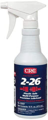 CRC - 16 oz Trigger Spray Bottle Nondrying Film Penetrant/Lubricant - Amber, 250°F Max, Food Grade - All Tool & Supply