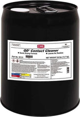 CRC - 5 Gallon Pail Contact Cleaner - 0°F Flash Point, 22,600 Volt Dielectric Strength, Flammable, Food Grade, Plastic Safe - All Tool & Supply