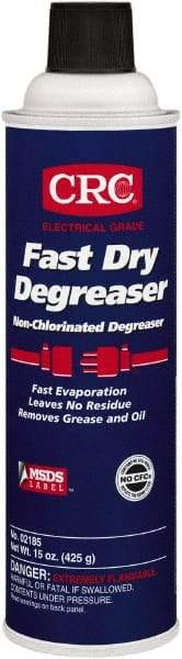 CRC - 20 oz Aerosol Cleaner/Degreaser - Aerosol, Unscented - All Tool & Supply