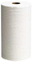 WypAll - X60 Dry Shop Towel/Industrial Wipes - Small Roll, 13-3/8" x 9-3/4" Sheet Size, White - All Tool & Supply