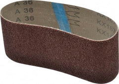 Tru-Maxx - 3" Wide x 18" OAL, 36 Grit, Aluminum Oxide Abrasive Belt - Aluminum Oxide, Very Coarse, Coated - All Tool & Supply