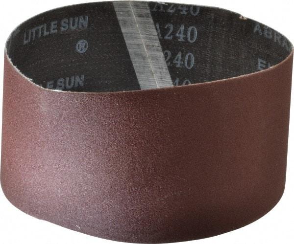 Tru-Maxx - 3" Wide x 18" OAL, 240 Grit, Aluminum Oxide Abrasive Belt - Aluminum Oxide, Very Fine, Coated - All Tool & Supply