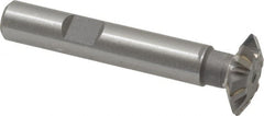 Whitney Tool Co. - 3/4° 3/4" Cut Diam, 3/16" Cut Width, 3/8" Shank, Carbide-Tipped Double-Angle Cutter - All Tool & Supply