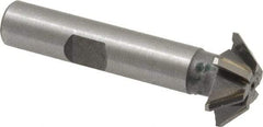 Whitney Tool Co. - 3/4" Diam x 3/16" Width of Cut, 45° Included Angle, Shank Connection, Carbide Tipped Single Angle Cutter - 3/8" Shank Diam, 2-1/8" Overall Length, Right Hand Cut, Uncoated - All Tool & Supply