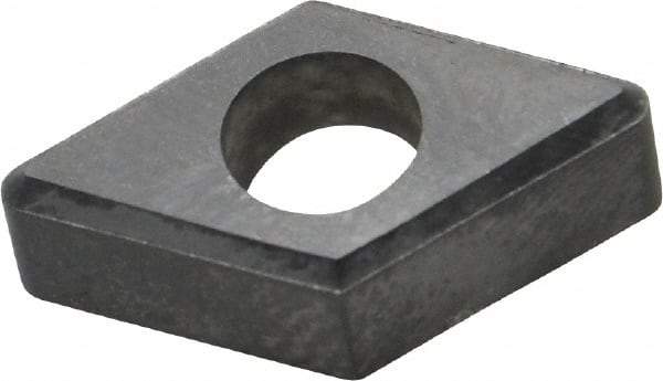 Made in USA - 1/2" Inscribed Circle, Diamond (Shape) Shim for Indexables - Carbide, 1/4" Thick, IDSN Shim Style, Negative Rake - All Tool & Supply