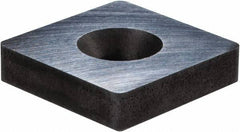 Made in USA - 3/4" Inscribed Circle, Square Shim for Indexables - Carbide, 3/16" Thick, SM Shim Style, Negative Rake - All Tool & Supply