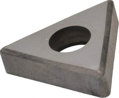 Made in USA - 1/2" Inscribed Circle, Triangle Shim for Indexables - Carbide, 3/16" Thick, TSN Shim Style, Negative Rake, Left Hand, Right Hand Cut - All Tool & Supply