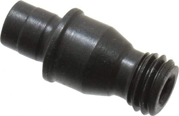 Made in USA - MN-46, 1/2" Inscribed Circle, 3/32" Hex Socket, 1/4-28 Thread, Negative Lock Pin for Indexable Turning Tools - 0.65" OAL - All Tool & Supply