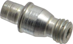 Made in USA - NLC-46, 1/2" Inscribed Circle, 3/32" Hex Socket, M6.3x1 Thread, Negative Lock Pin for Indexable Turning Tools - All Tool & Supply