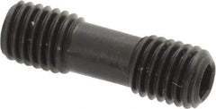 Made in USA - Hex Socket Differential Screw for Indexables - 1/4-28 Thread, Industry Std MS-47, For Use with Clamps - All Tool & Supply