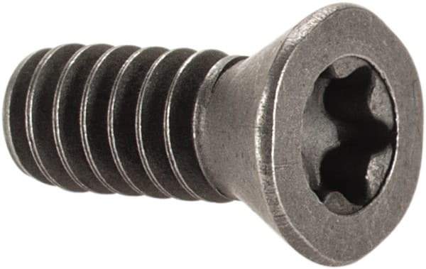 Made in USA - Torx Cap Screw for Indexables - #6-32 Thread, Industry Std SE-02-04, For Use with Inserts - All Tool & Supply