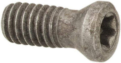 Made in USA - Torx Cap Screw for Indexables - M2.5x0.45 Thread, Industry Std MS-1153, For Use with Inserts - All Tool & Supply