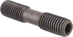 Made in USA - Hex Socket Differential Screw for Indexables - 1/4-28 Thread, Industry Std STC-20, For Use with Clamps - All Tool & Supply