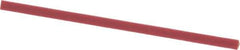 Value Collection - Triangle, Synthetic Ruby, Midget Finishing Stick - 50mm Long x 2mm Wide, Fine Grade - All Tool & Supply