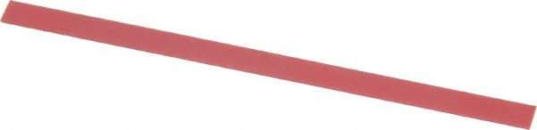 Value Collection - Flat, Synthetic Ruby, Midget Finishing Stick - 50mm Long x 3mm Wide x 0.3mm Thick, Fine Grade - All Tool & Supply