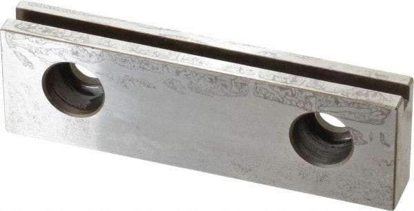 Kurt - 3 Piece Vise Jaw Plate - Steel, 3.969" Long, 0.547" Wide, 1.235" High - All Tool & Supply