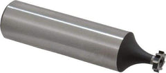 Interstate - 1/4" Diam x 1/16" Face Width, Cobalt, 6 Teeth, Shank Connection Woodruff Keyseat Cutter - Uncoated, 2-1/16" OAL x 1/2" Shank, Straight Teeth, ANSI 202, Old Standard 201 - All Tool & Supply