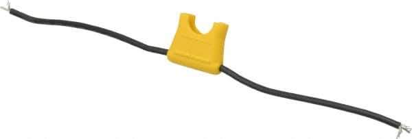 Ferraz Shawmut - 20 Amp AF Yellow Automotive Fuse Holder - 32 Volt, Black #16 Wire - All Tool & Supply