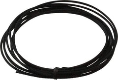 Techflex - Black Braided Expandable Cable Sleeve - 10' Coil Length, -103 to 257°F - All Tool & Supply