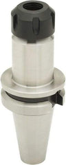 Parlec - 1mm to 13mm Capacity, 4" Projection, BT40 Taper Shank, ER20 Collet Chuck - 6.58" OAL - Exact Industrial Supply