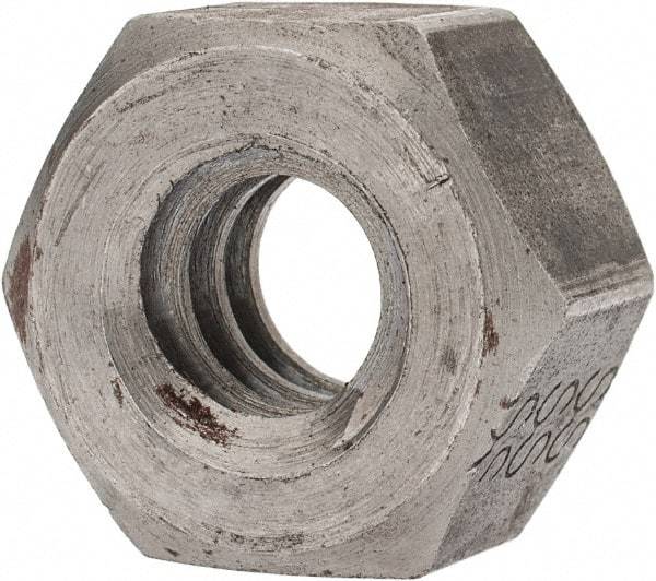 Keystone Threaded Products - 1/2-8 Acme Steel Left Hand Hex Nut - 7/8" Across Flats, 31/64" High, 2G Class of Fit - All Tool & Supply