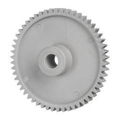 Made in USA - 48 Pitch, 2-1/4" Pitch Diam, 2.333" OD, 54 Tooth Spur Gear - 1/4" Face Width, 5/16" Bore Diam, 43/64" Hub Diam, 20° Pressure Angle, Acetal - All Tool & Supply