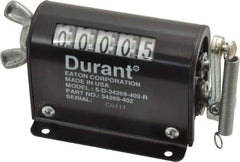 Durant - 5 Digit Wheel Display Counter - Side Wingnut Reset - All Tool & Supply