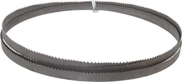 Irwin Blades - 6 to 10 TPI, 7' 9-3/4" Long x 1/2" Wide x 0.025" Thick, Welded Band Saw Blade - Bi-Metal, Toothed Edge - All Tool & Supply